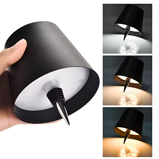 Rechargeable LED Decorative Light Touch  Dimming Juice Bottle. Pack of 2