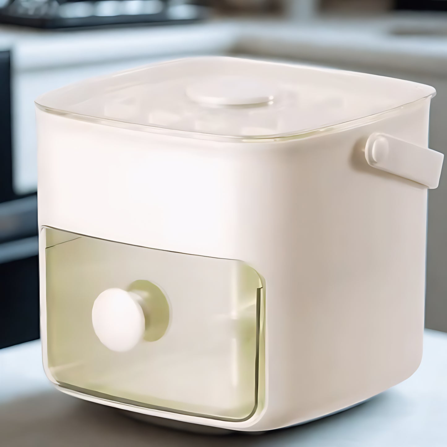 New Ice Box  2 in 1 Pressed 48 Grid Double Layer With Handle Ice Cube.