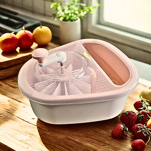 Fruit Cleaner Spinner With Fruit Washer Bowl