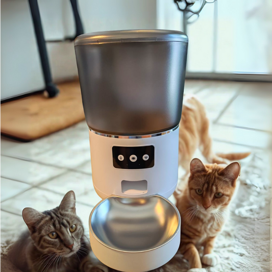 Best Intelligent Smart Wifi App Stainless Automatic Press Dog Cat Bowl Pet Food Feeder.