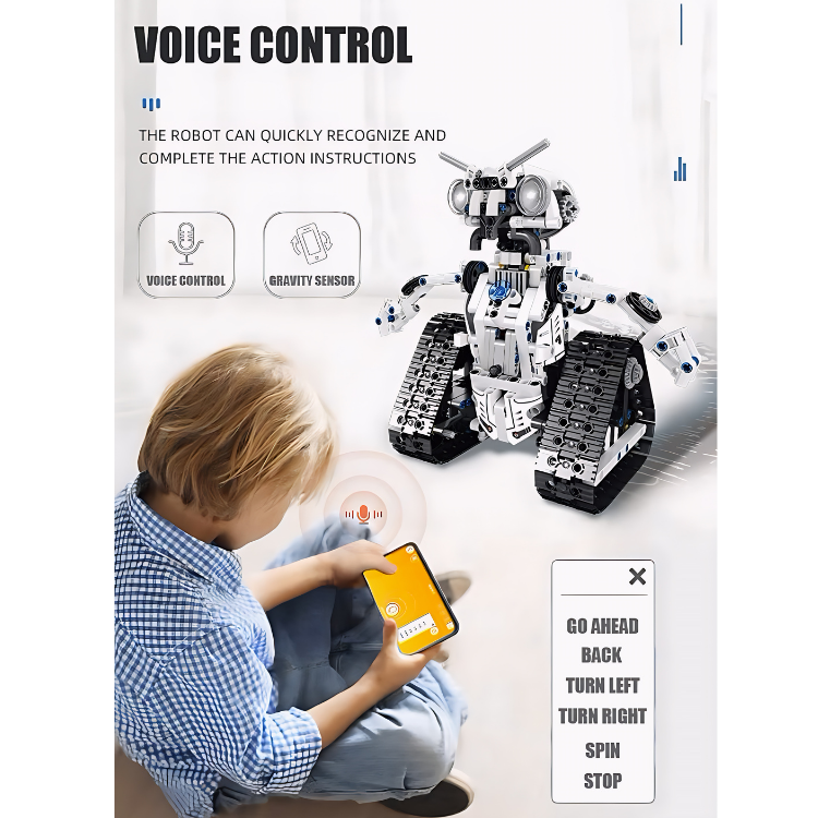 Robot Block Building Toy with Remote control.