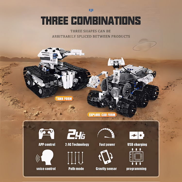 Robot Block Building Toy with Remote control.