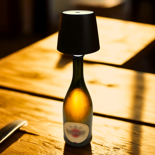 Rechargeable LED Decorative Light Touch  Dimming Juice Bottle. Pack of 2