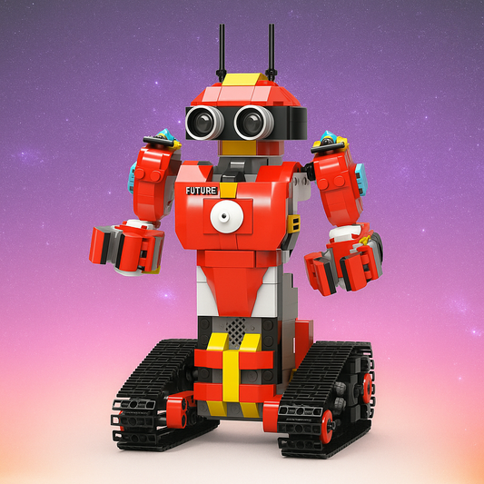Intelligent Robot Block Building Bricks Toy for Kids.