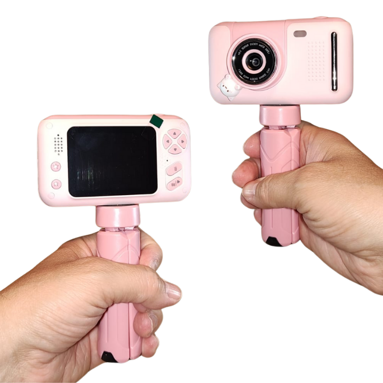 Mini Creative Tripod Rotatable Camera for Children.