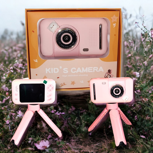 Mini Creative Tripod Rotatable Camera for Children.