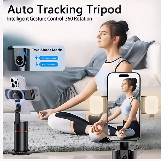 New P02 AI Face Tracking Phone Gimbal 360 Rotation Face Tracking Recognition.