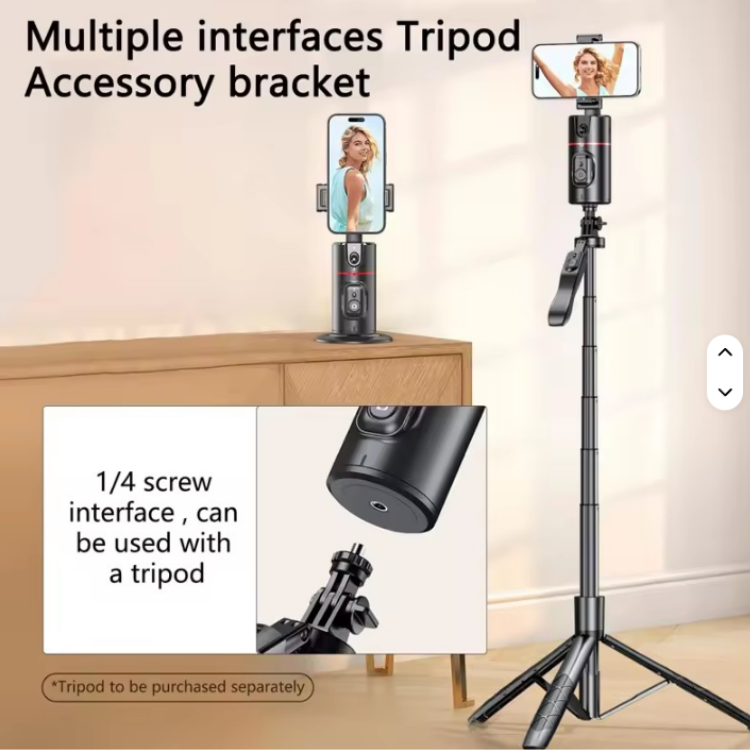 New P02 AI Face Tracking Phone Gimbal 360 Rotation Face Tracking Recognition.