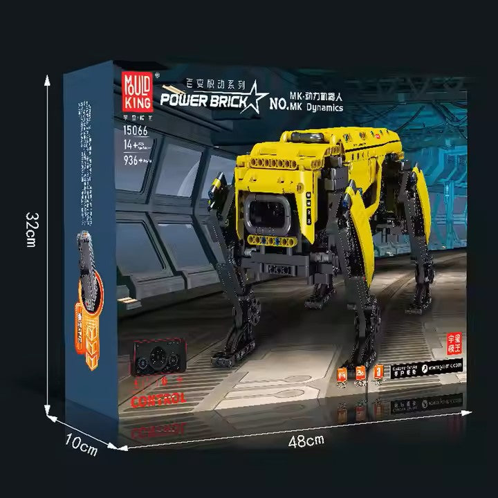 Robot Dog Building Blocks with Remote Control.