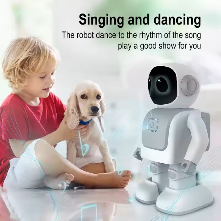 Programming Dance Interactive Robot Children Toy.