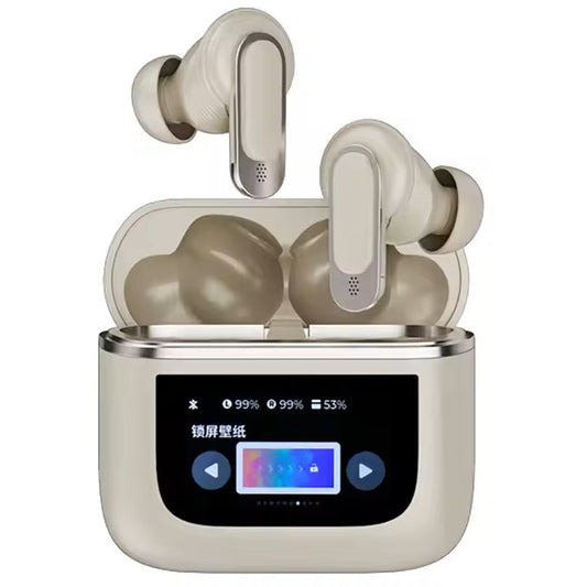 Wireless Earphone Smart Lcd Touch Screen Headphone.