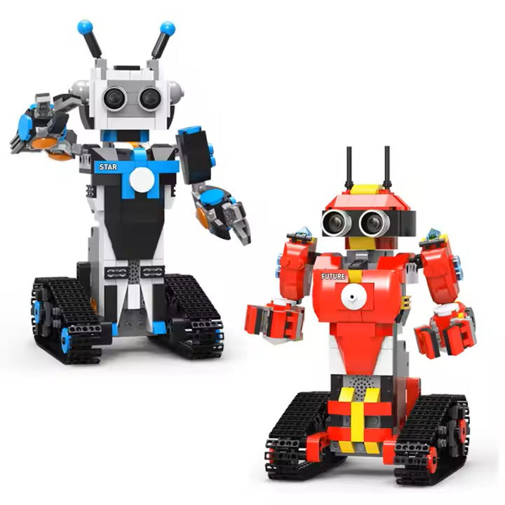 Intelligent Robot Block Building Bricks Toy for Kids.