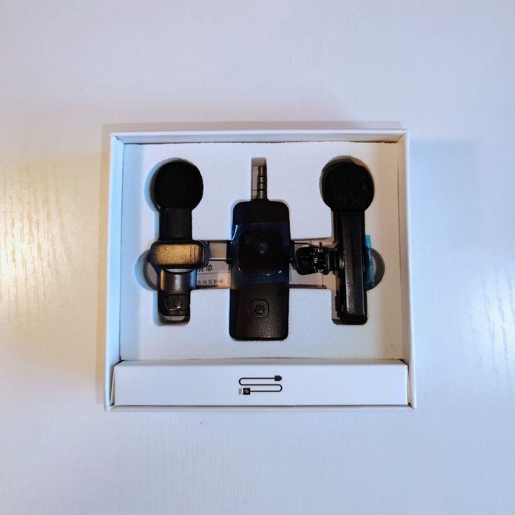 Wireless Lavalier Microphone Reduction Clip
