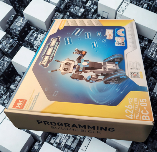 Intelligent Robot Block Building Bricks Toy for Kids.
