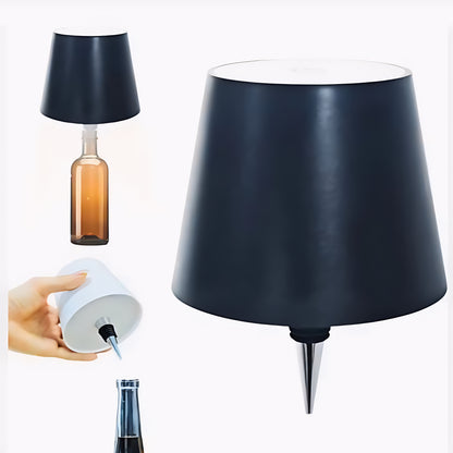 Rechargeable LED Decorative Light Touch  Dimming Juice Bottle. Pack of 2