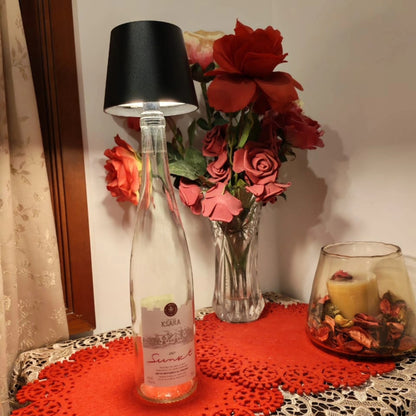 Rechargeable LED Decorative Light Touch  Dimming Juice Bottle. Pack of 2