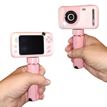 Mini Creative Tripod Rotatable Camera for Children.