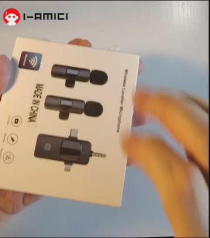 Wireless Lavalier Microphone Reduction Clip