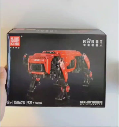 Robot Dog Building Blocks with Remote Control.